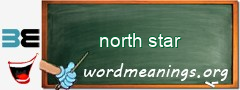 WordMeaning blackboard for north star